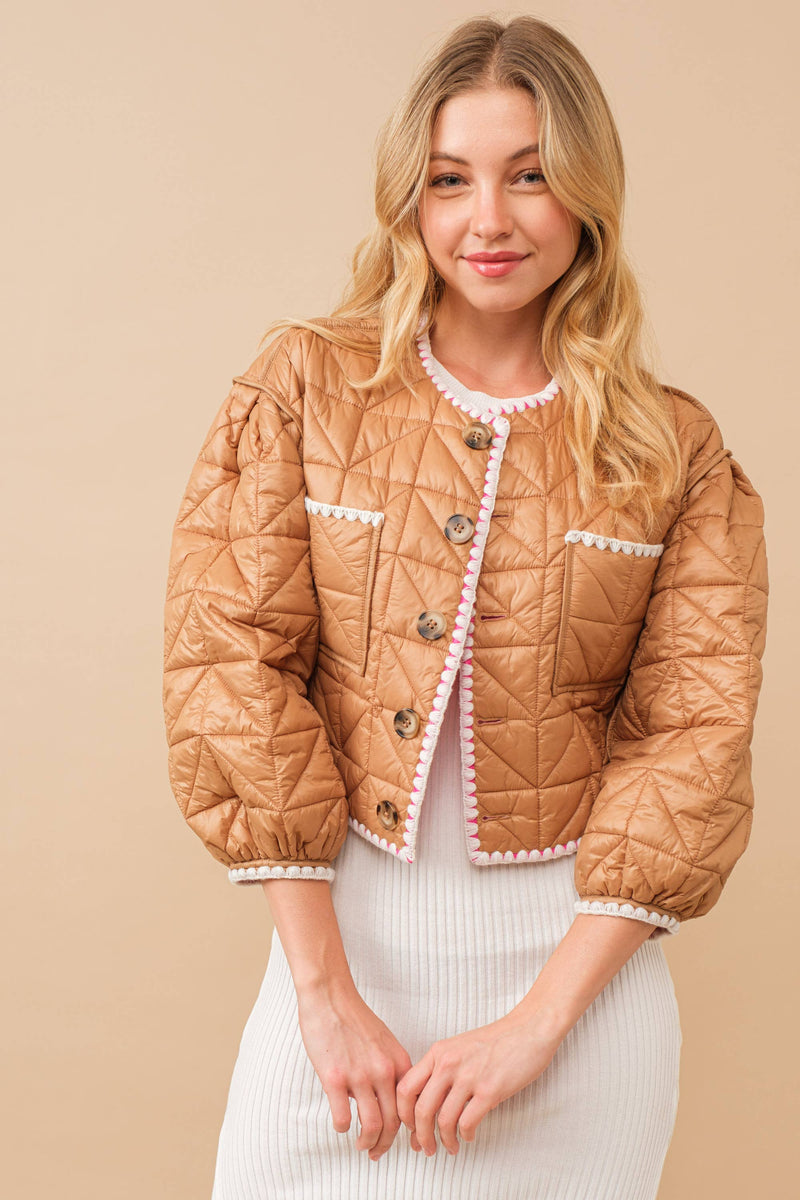 Ginger lady light weight jacket