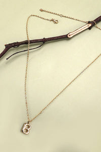 BALLOON BUBBLE PERSONALIZED INITIAL NECKLACE |