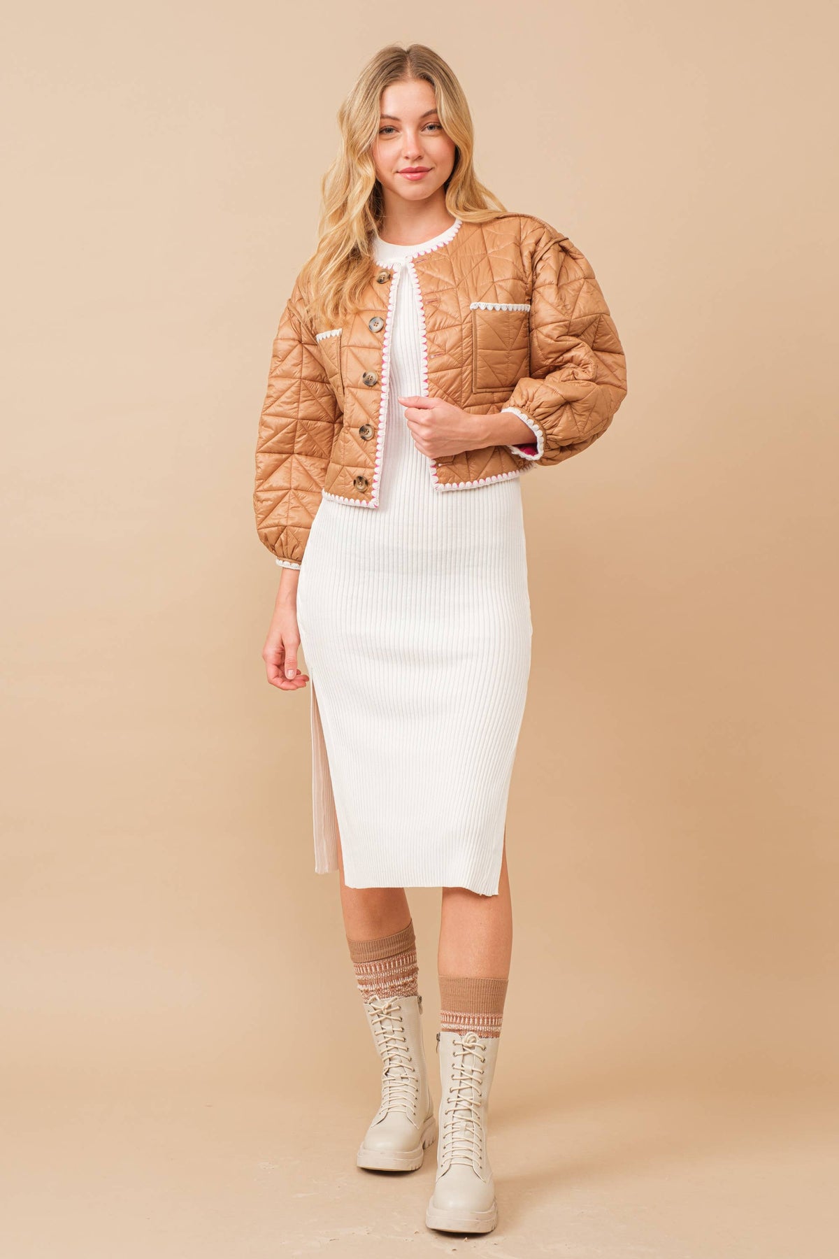 Ginger lady light weight jacket