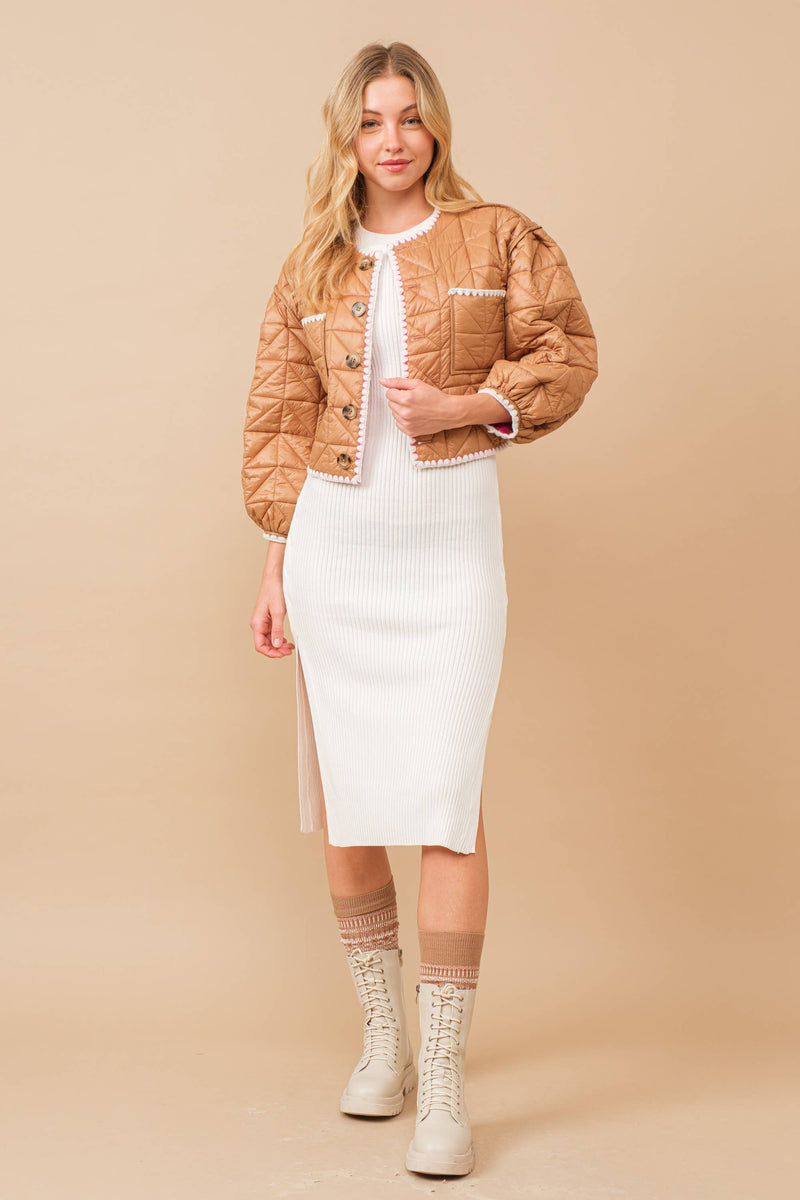 Ginger lady light weight jacket