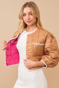 Ginger lady light weight jacket