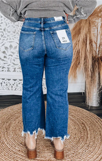 PLUS SIZE 90’S VINTAGE FLARE JEAN (millennim blue)
